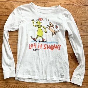 NWOT Life is Good Dr. Seuss The Grinch Shirt